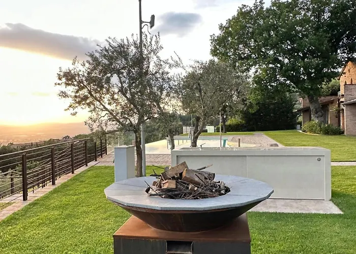 Modern Overlooking The Hills Of Assisi